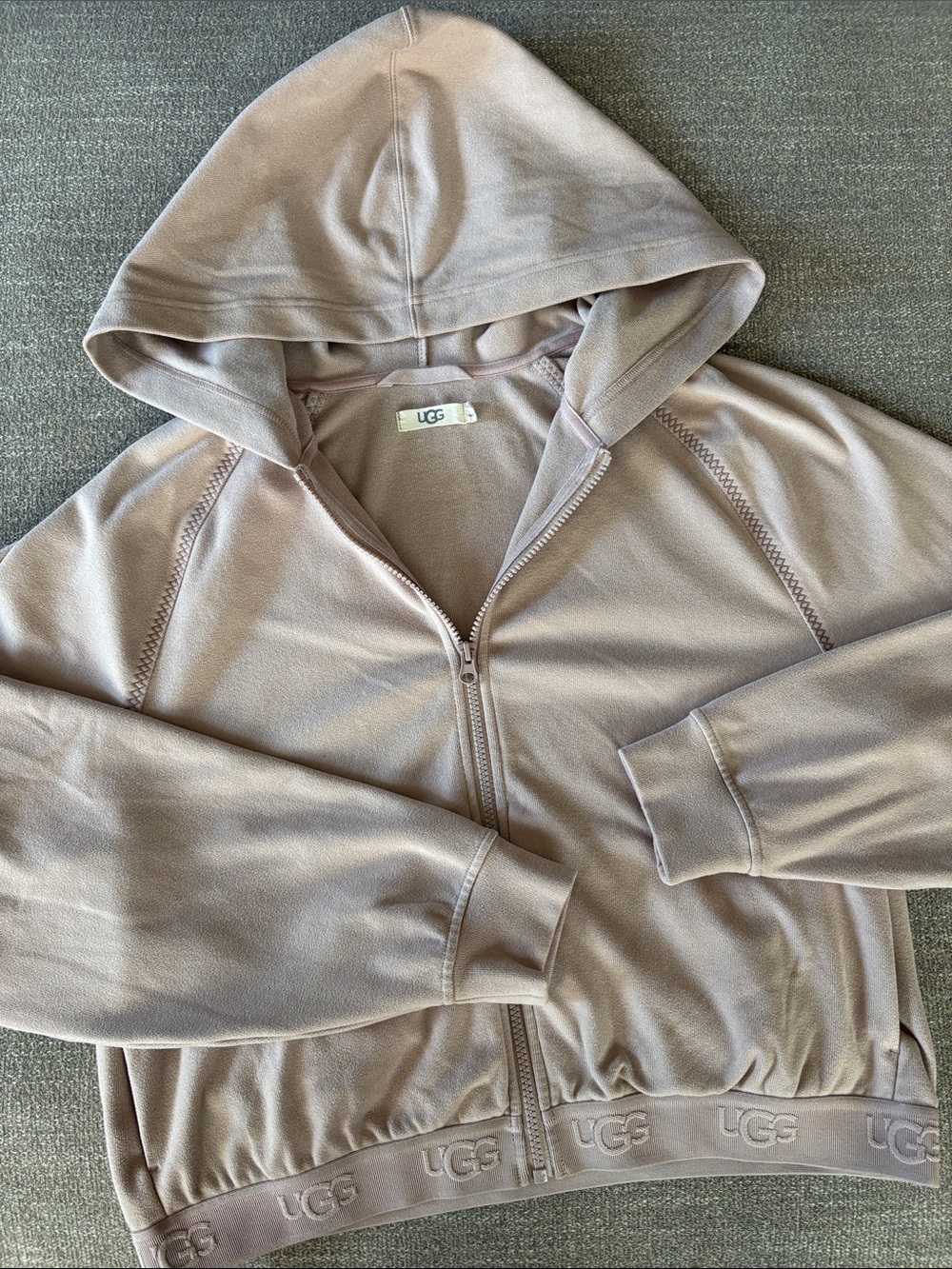 UGG Aubrie Zip Hoodie EUC Size Large